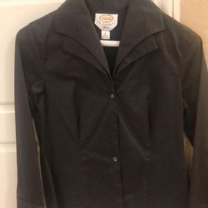 Button Down top with double collar